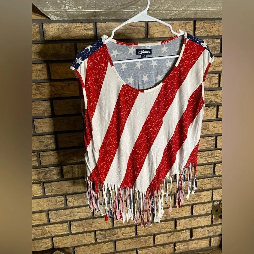 Freshman patriotic blouse - Picture 1 of 5
